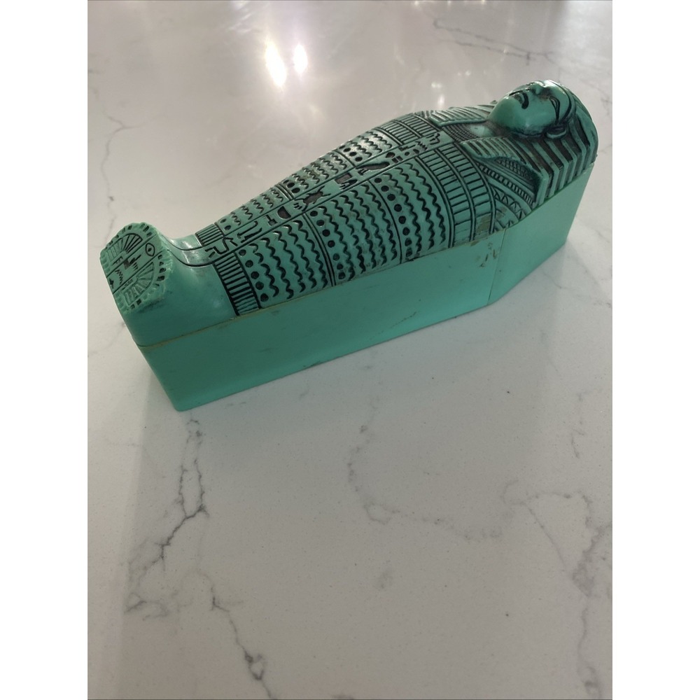 Vintage 1970's GI Joe Adventure Team Mummy Sarcophagus Coffin Made in Hong Kong - Picture 2 of 16